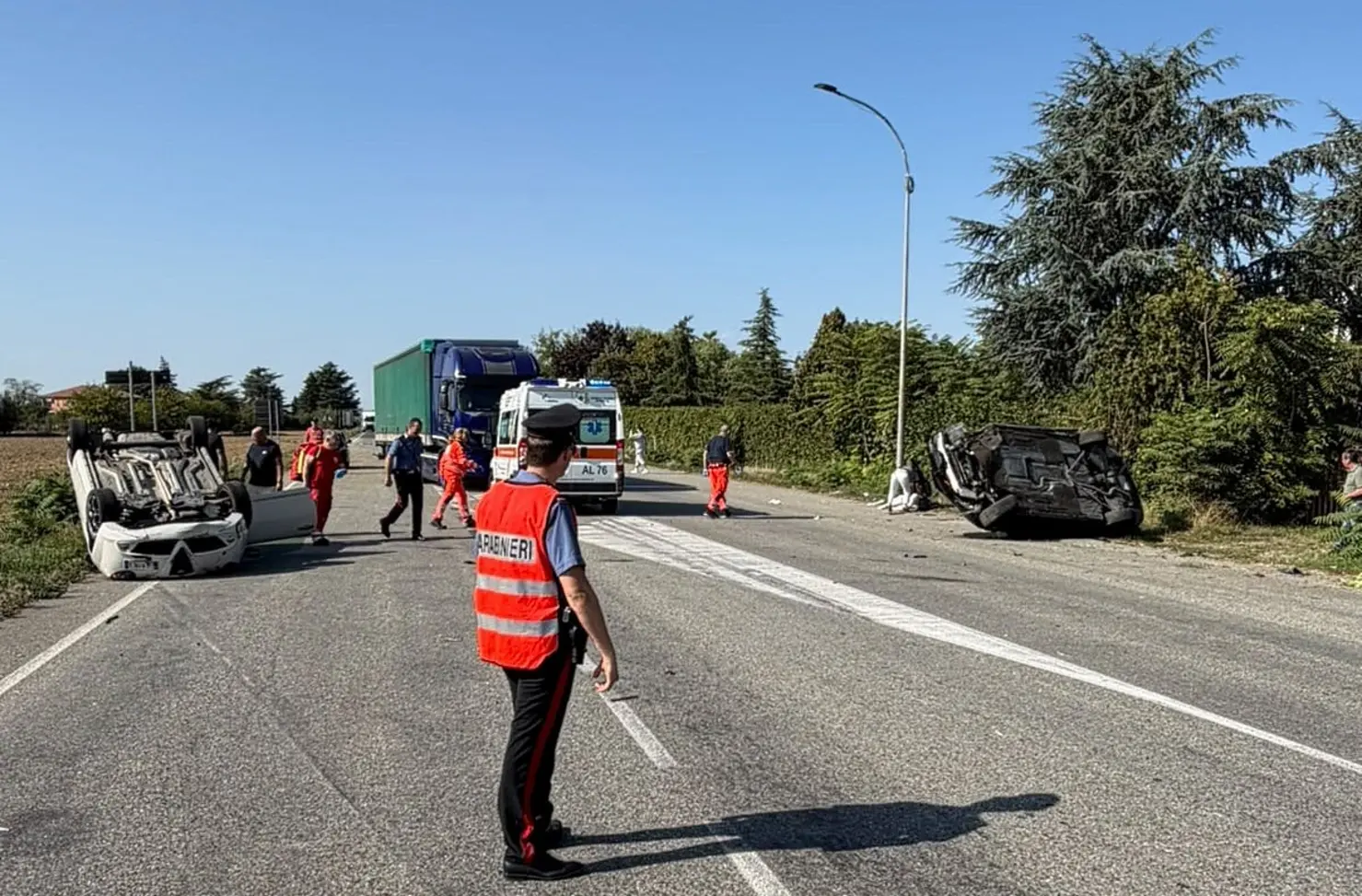 Incidente Pozzolo Formigaro: scontro laterale sulla SS 35