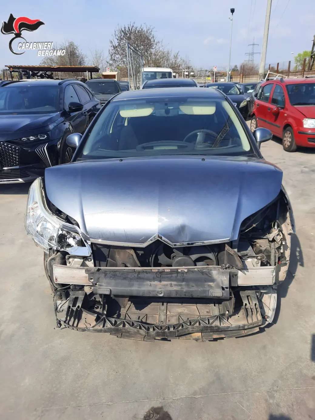 Inseguimento a Verdellino: Carabinieri fermano auto rubata