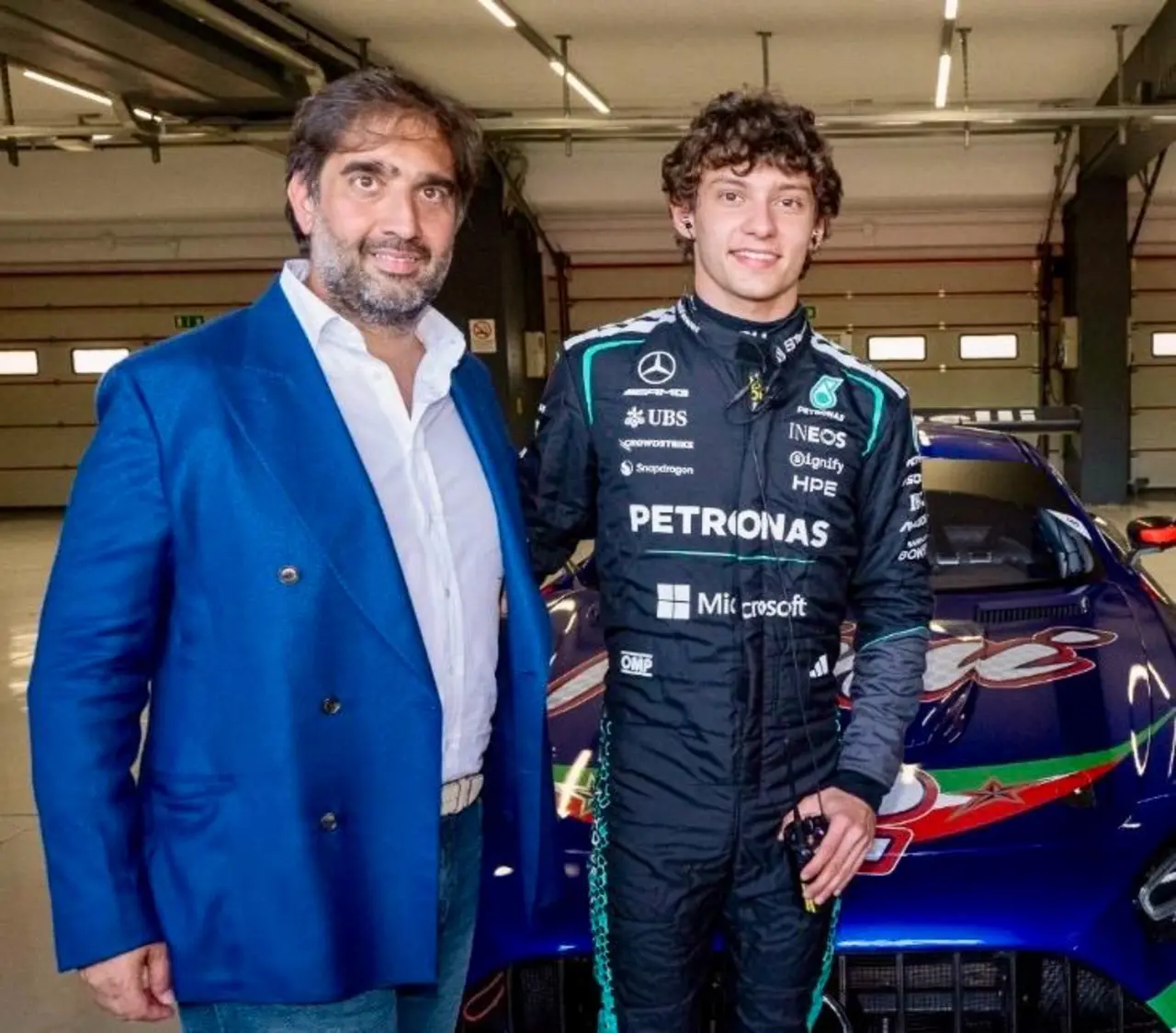 Kimi Antonelli riceve il Trofeo Bandini in Romagna