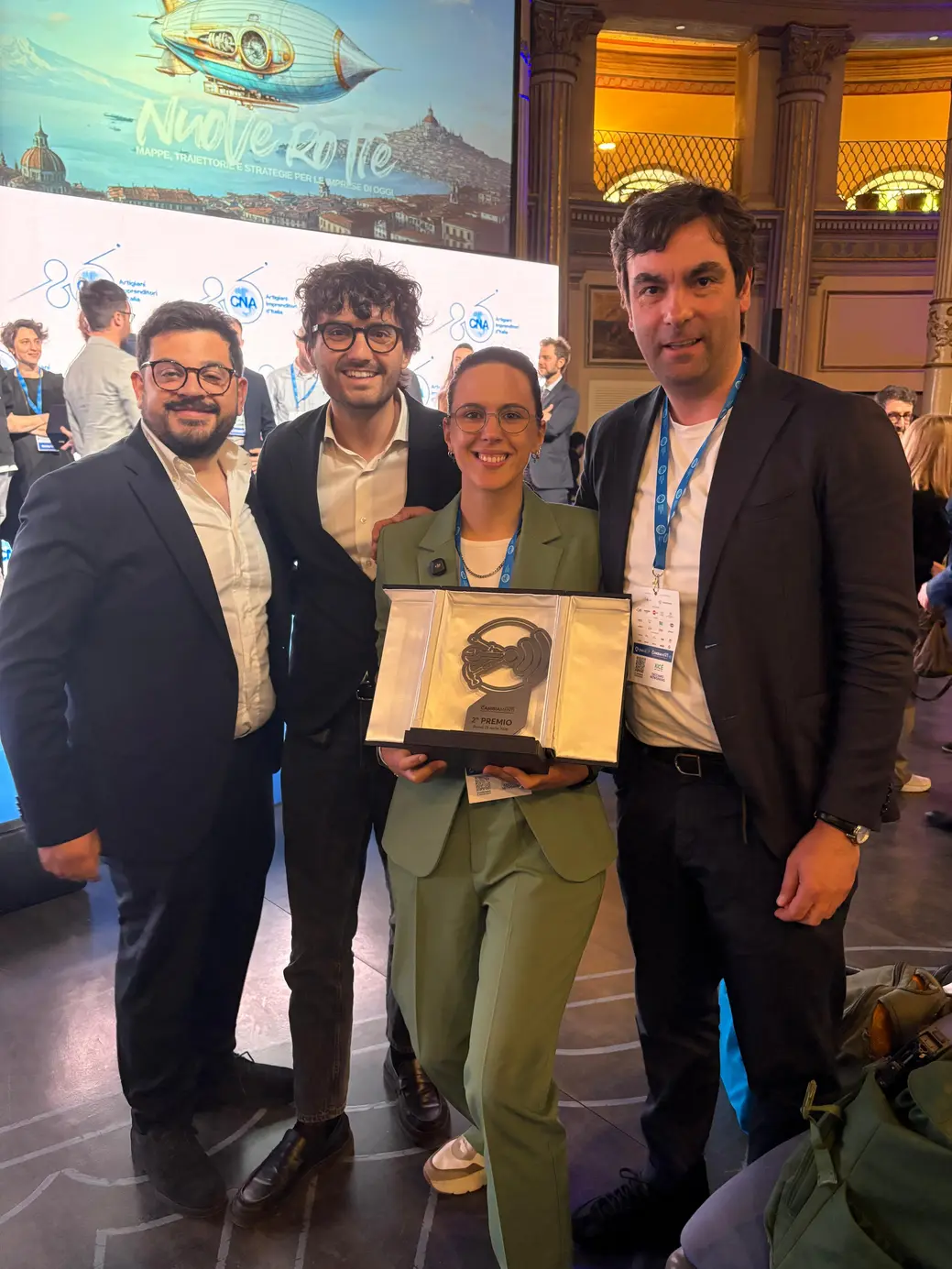 Kymia Srl seconda al Premio Cambiamenti CNA