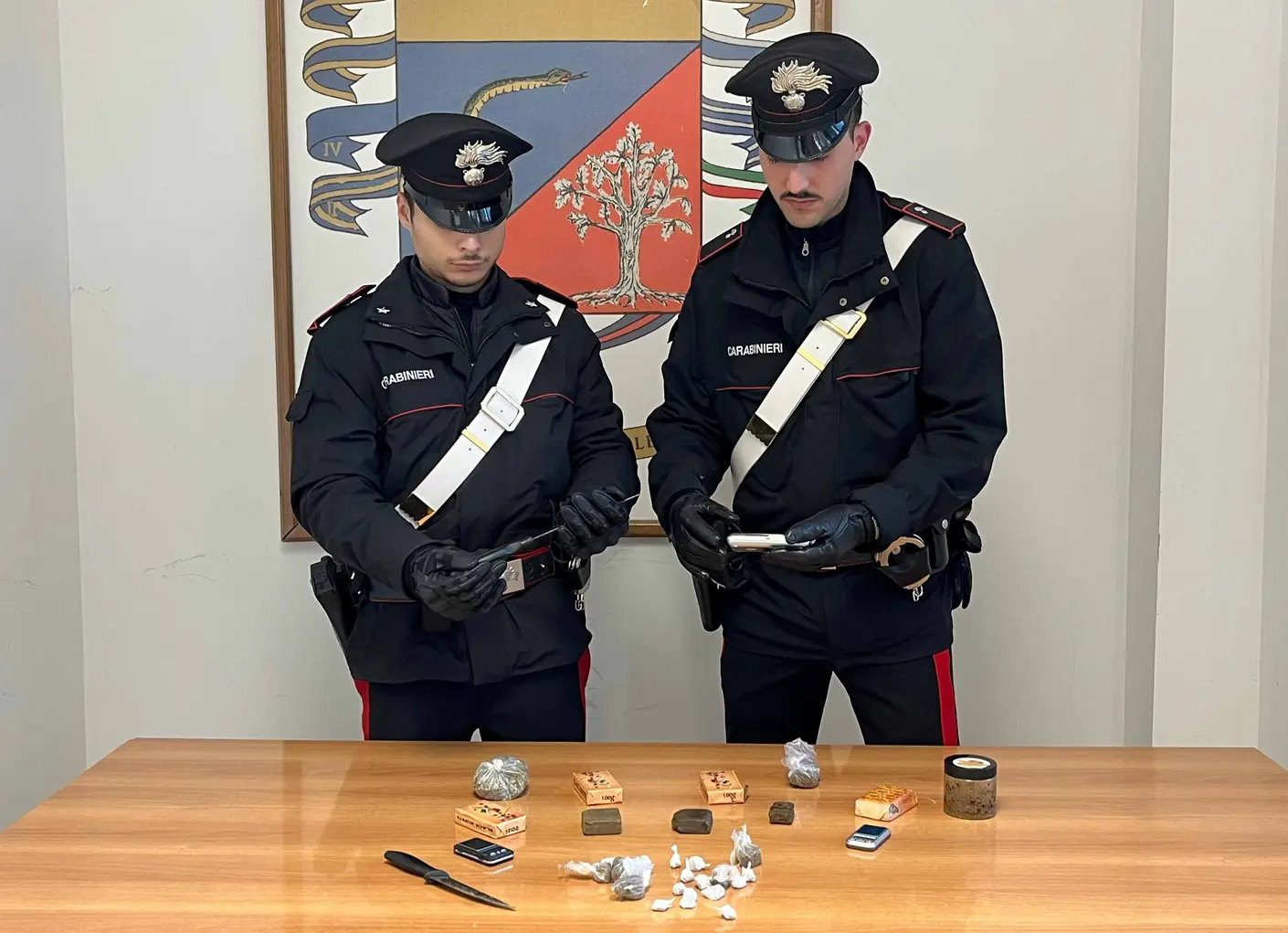 Ladispoli: due fratelli arrestati con oltre 650 grammi di droga