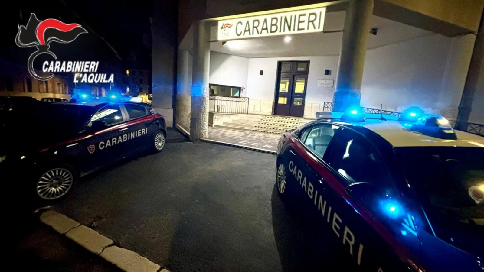 L'Aquila: arrestato dopo furto, aggredisce vigilante