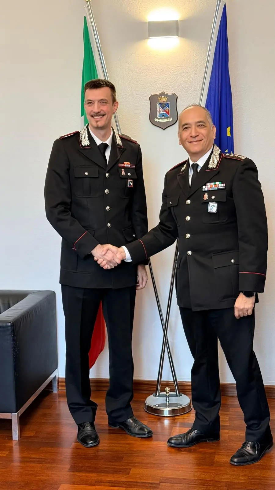 Marco Spinelli promosso Maggiore a Castelnovo Monti