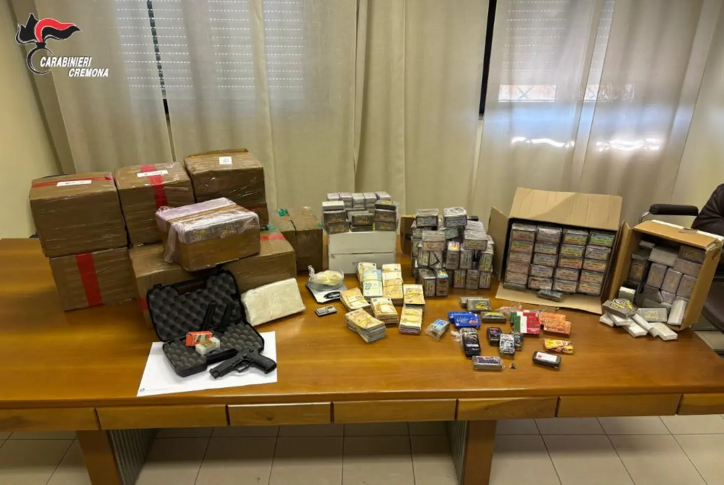 Maxi sequestro di droga a Cremona: arrestati tre trafficanti