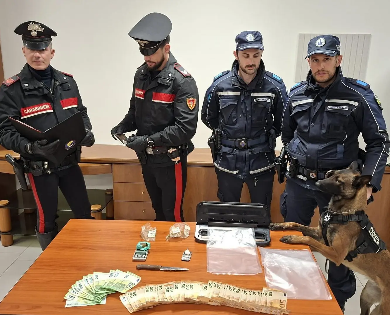 Maxi sequestro droga e denaro a Forlì