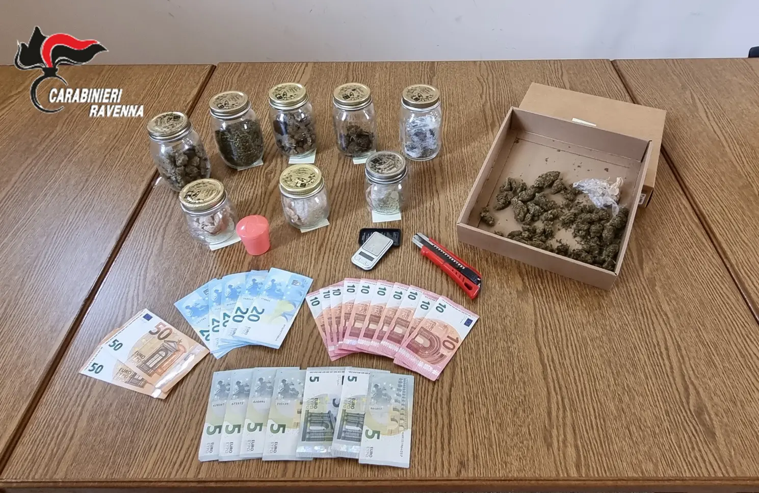Maxi sequestro di droga e denaro a Fusignano