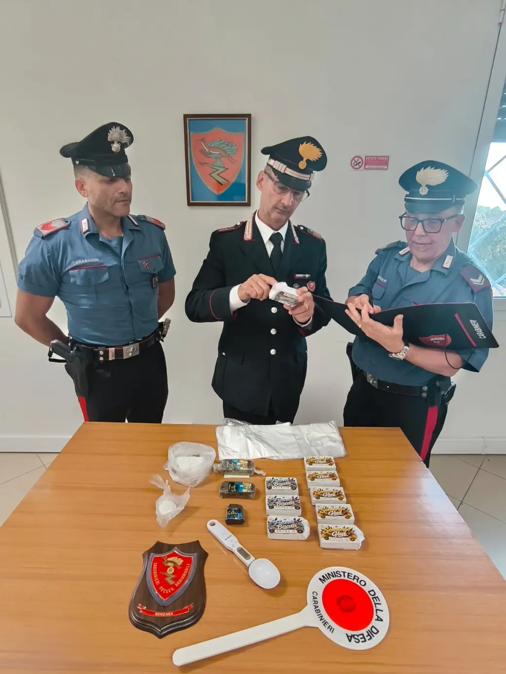 Maxi-sequestro di droga: Carabinieri arrestano pusher a Gonzaga