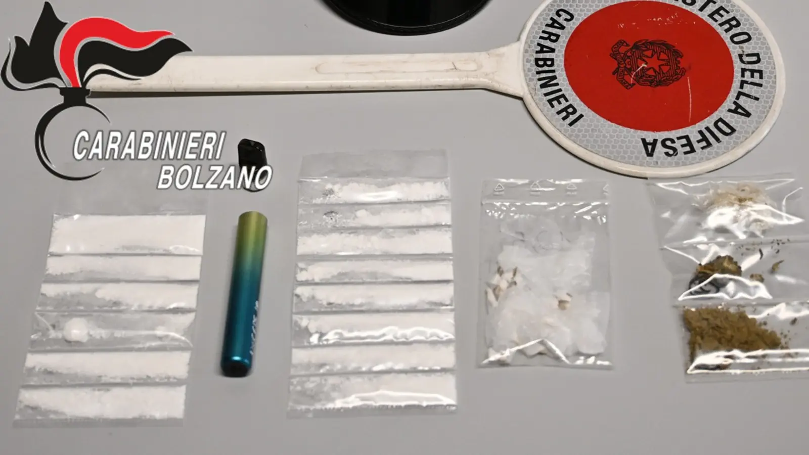 Merano: sequestro droga e arresto durante controlli