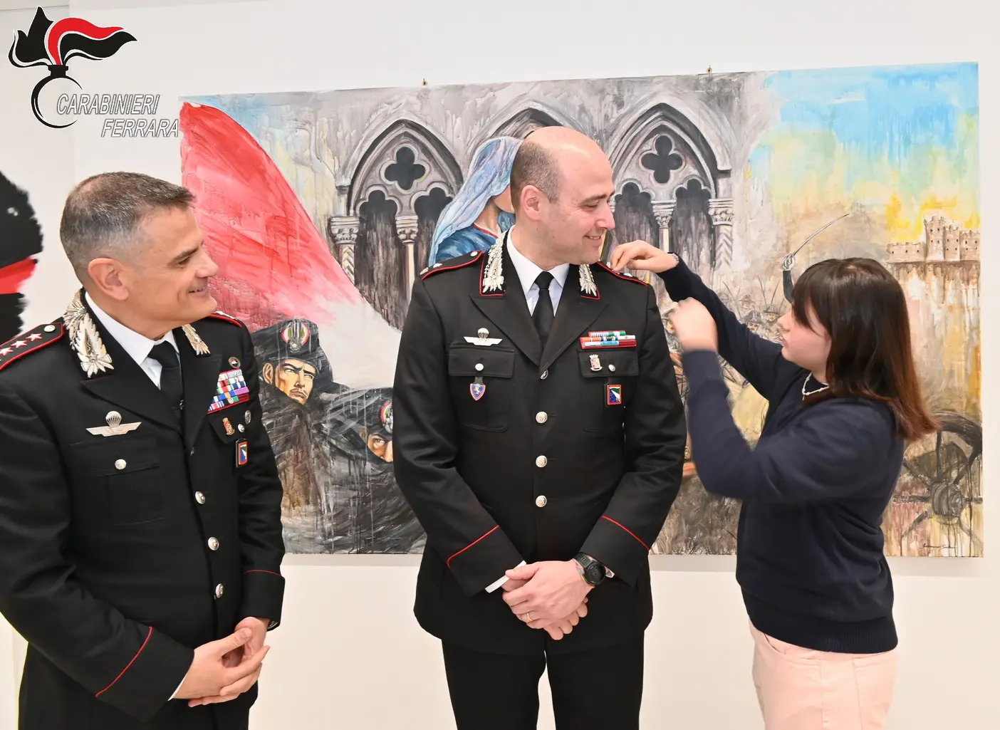 Nuovo comandante dei Carabinieri a Ferrara