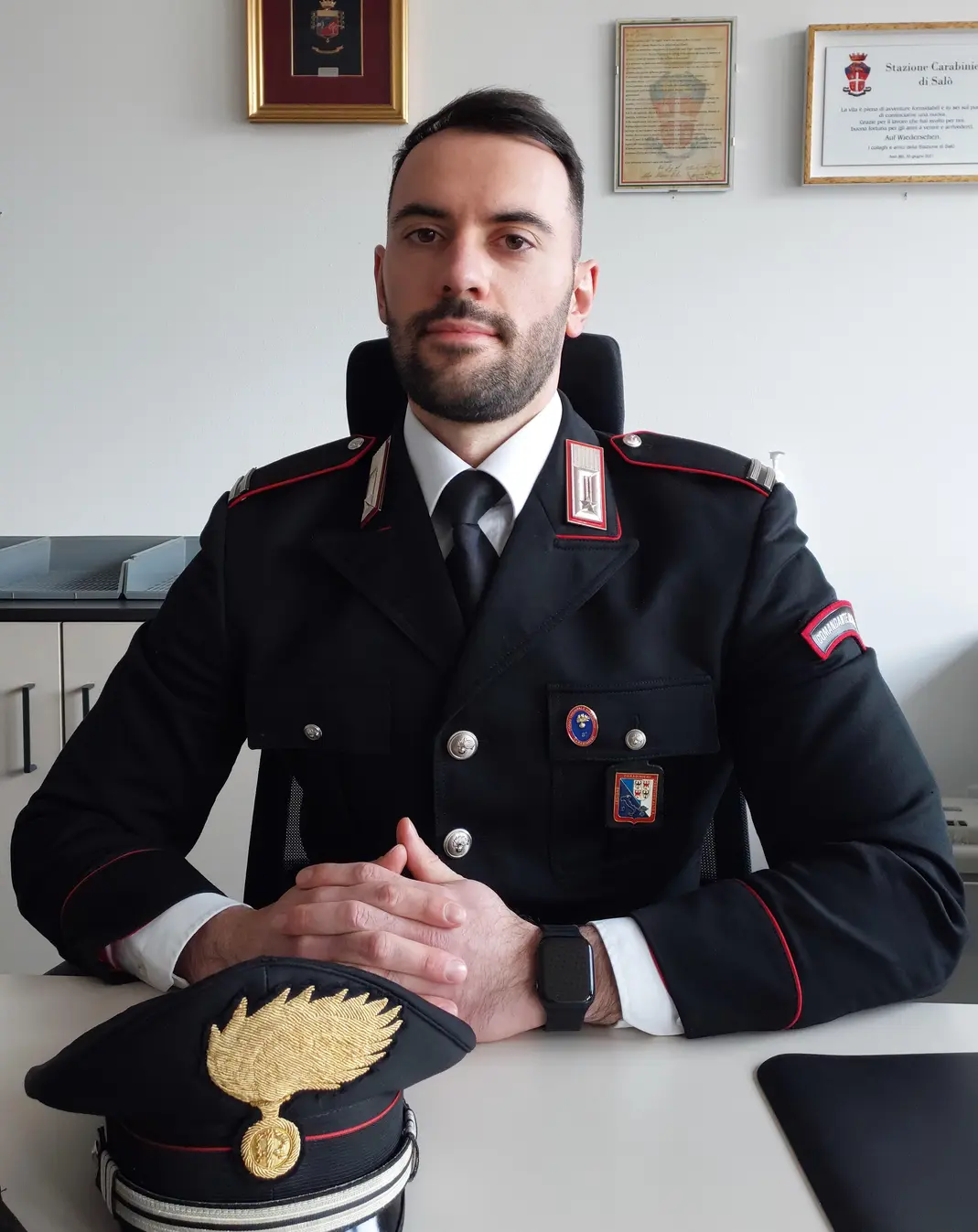 Nuovo Comandante alla Stazione Carabinieri di Salò