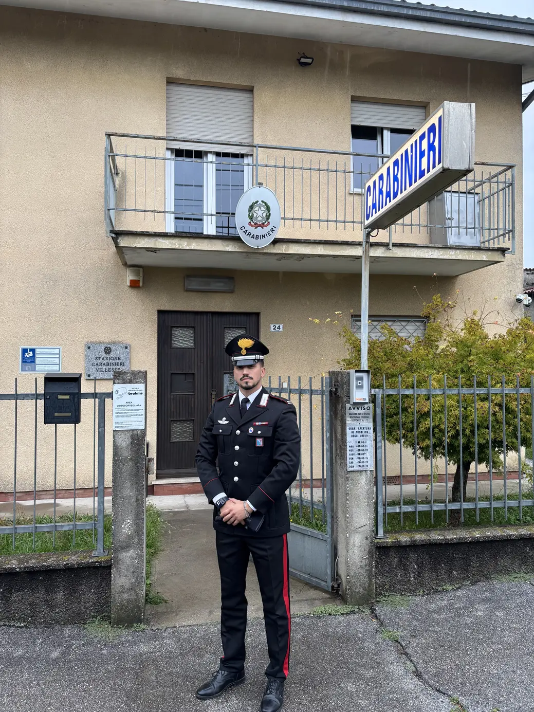 Nuovo comandante alla stazione dei Carabinieri di Villesse
