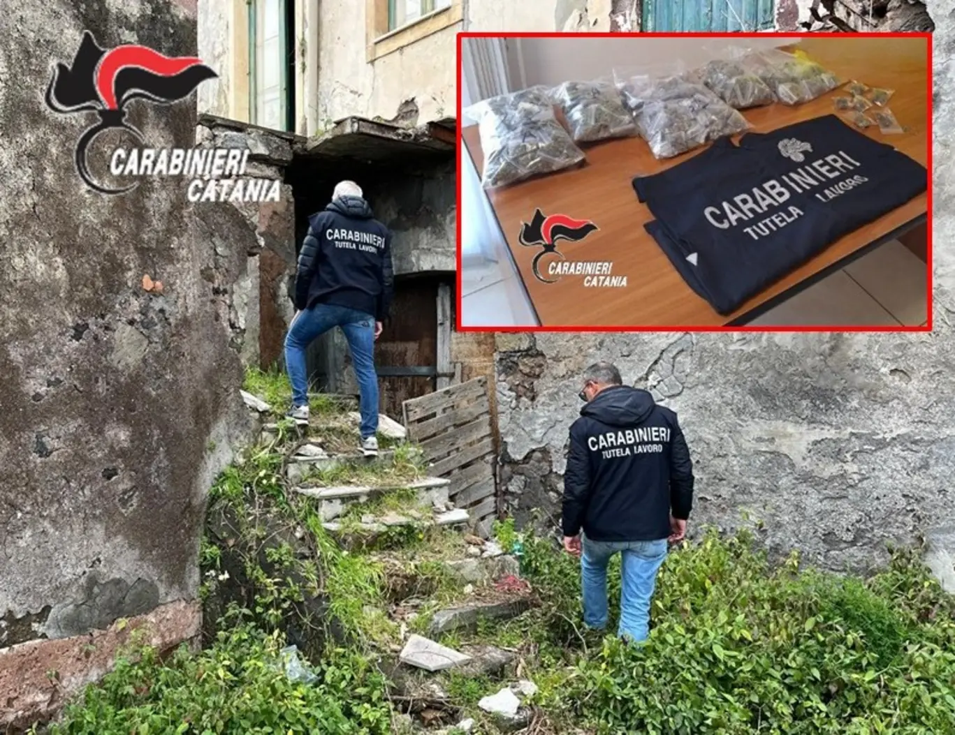 Operazioni Carabinieri: furti, droga e solidarietà nel Catanese