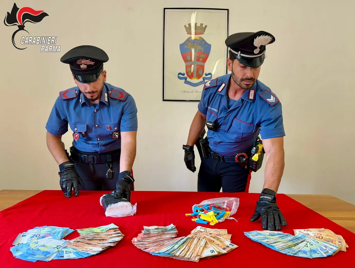 Parma: 4 arresti per mezzo chilo di cocaina