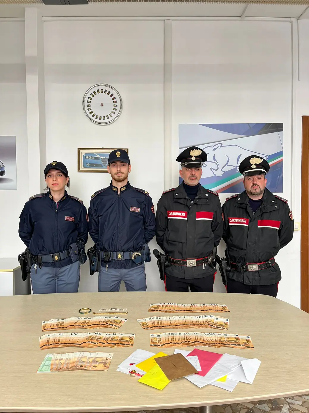 Parma: Carabinieri e Polizia restituiscono refurtiva