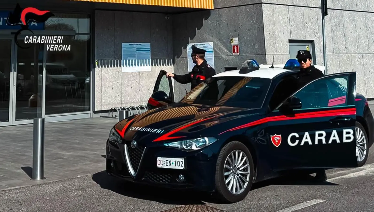 Peschiera: Carabinieri arrestano ladro in flagranza