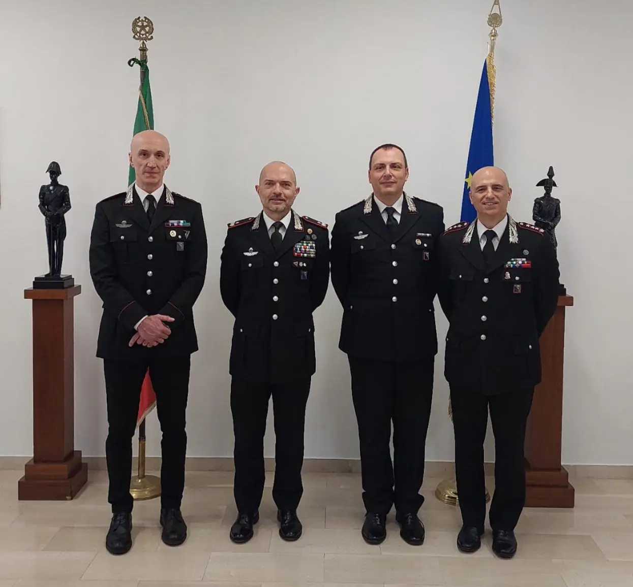 Promossi a Tenente Colonnello due comandanti CC