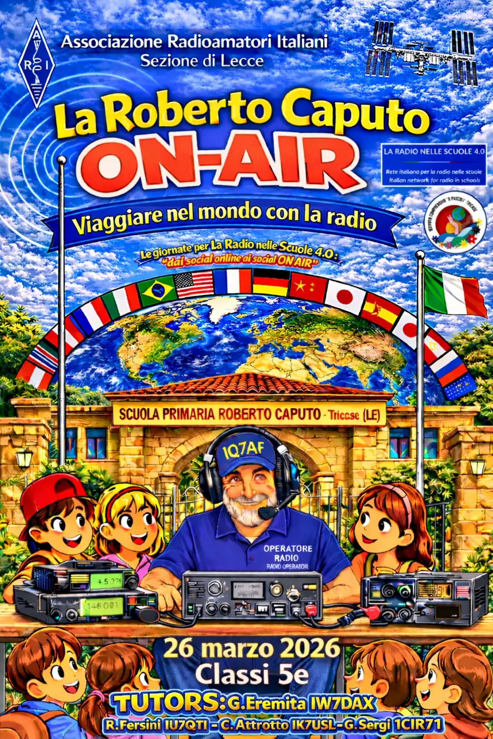 Radio e STEM: l'ARI Lecce incontra gli studenti a Tricase