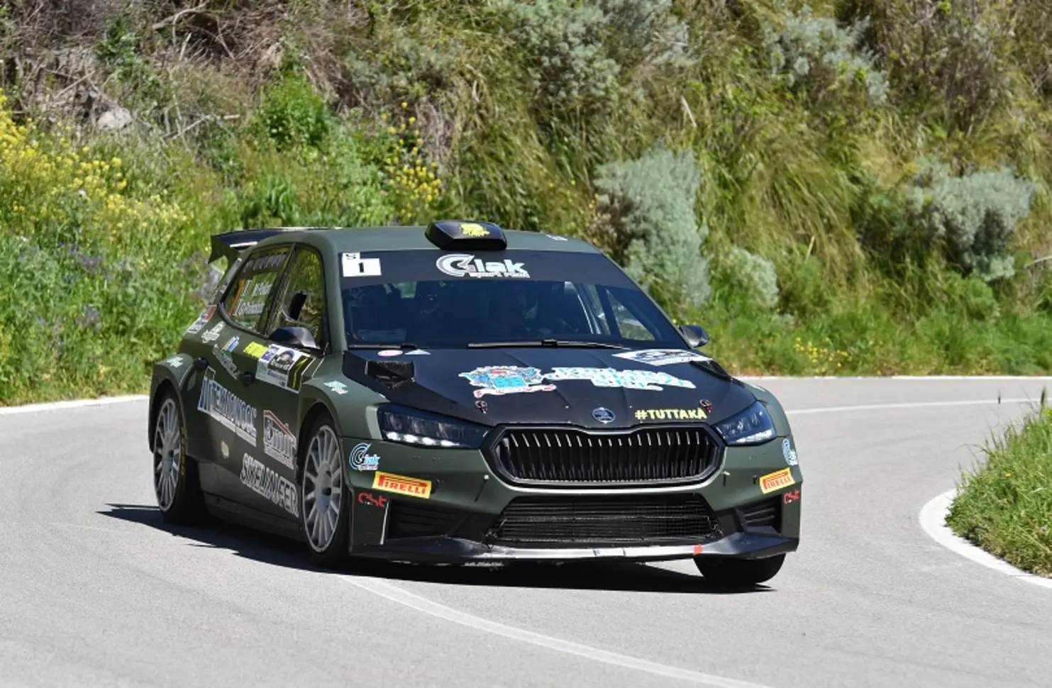 Rally Valle del Sosio: Pollara trionfa a Chiusa Sclafani