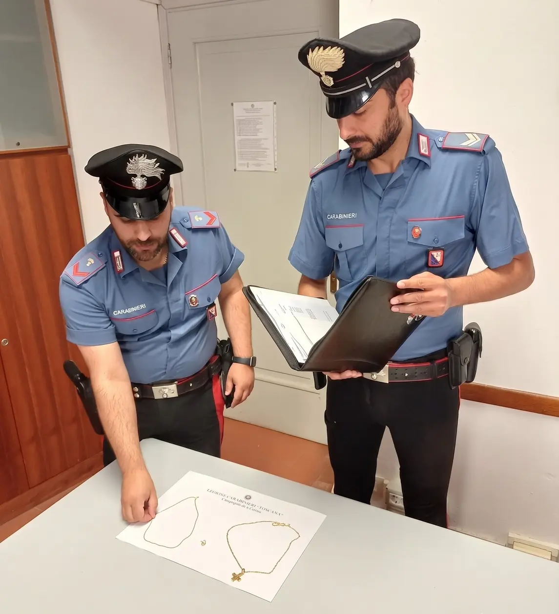 Rapina a Cortona: tre arresti dei Carabinieri