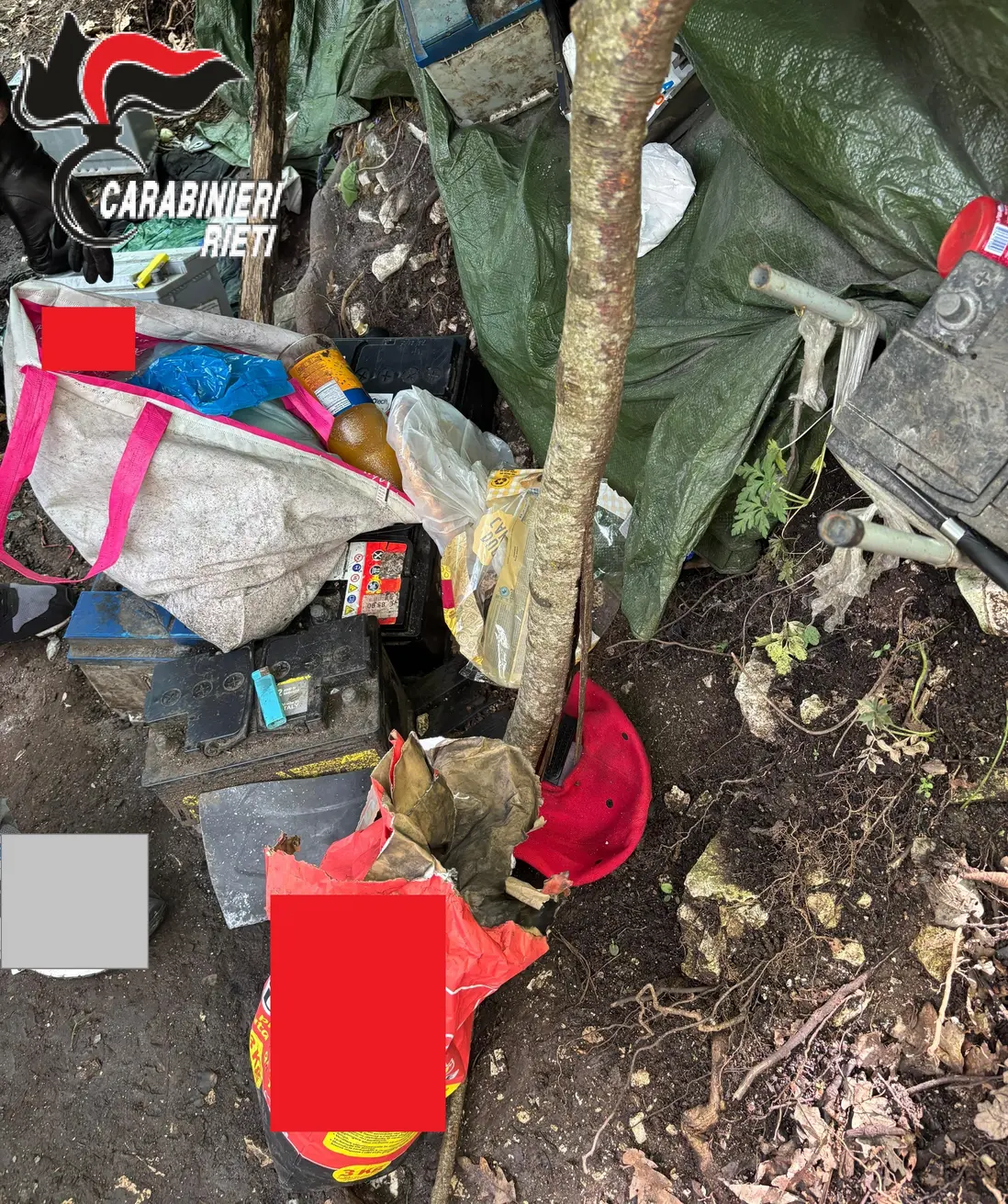 Rifiuti tossici e droga: arresti a Rieti