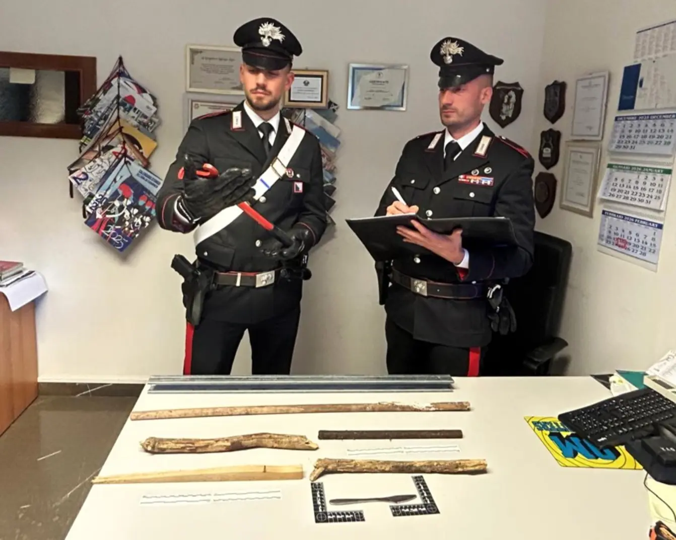 Rissa a Cividale: 7 giovani stranieri denunciati dai Carabinieri