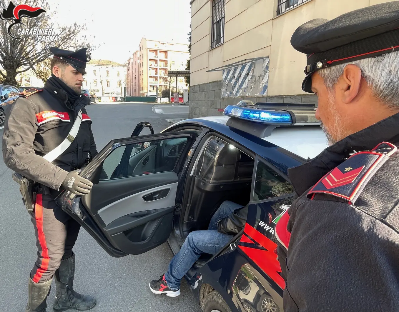 Rissa e evasione: 9 denunciati e 1 arresto a Parma