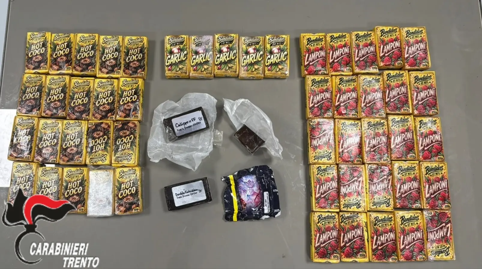Riva del Garda: due arresti per spaccio, sequestrati stupefacenti