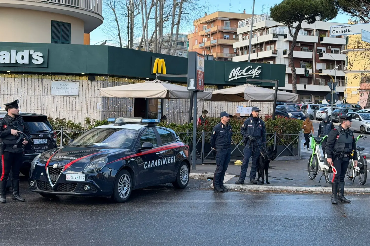 Roma: Carabinieri intensificano controlli nel quartiere Aurelio