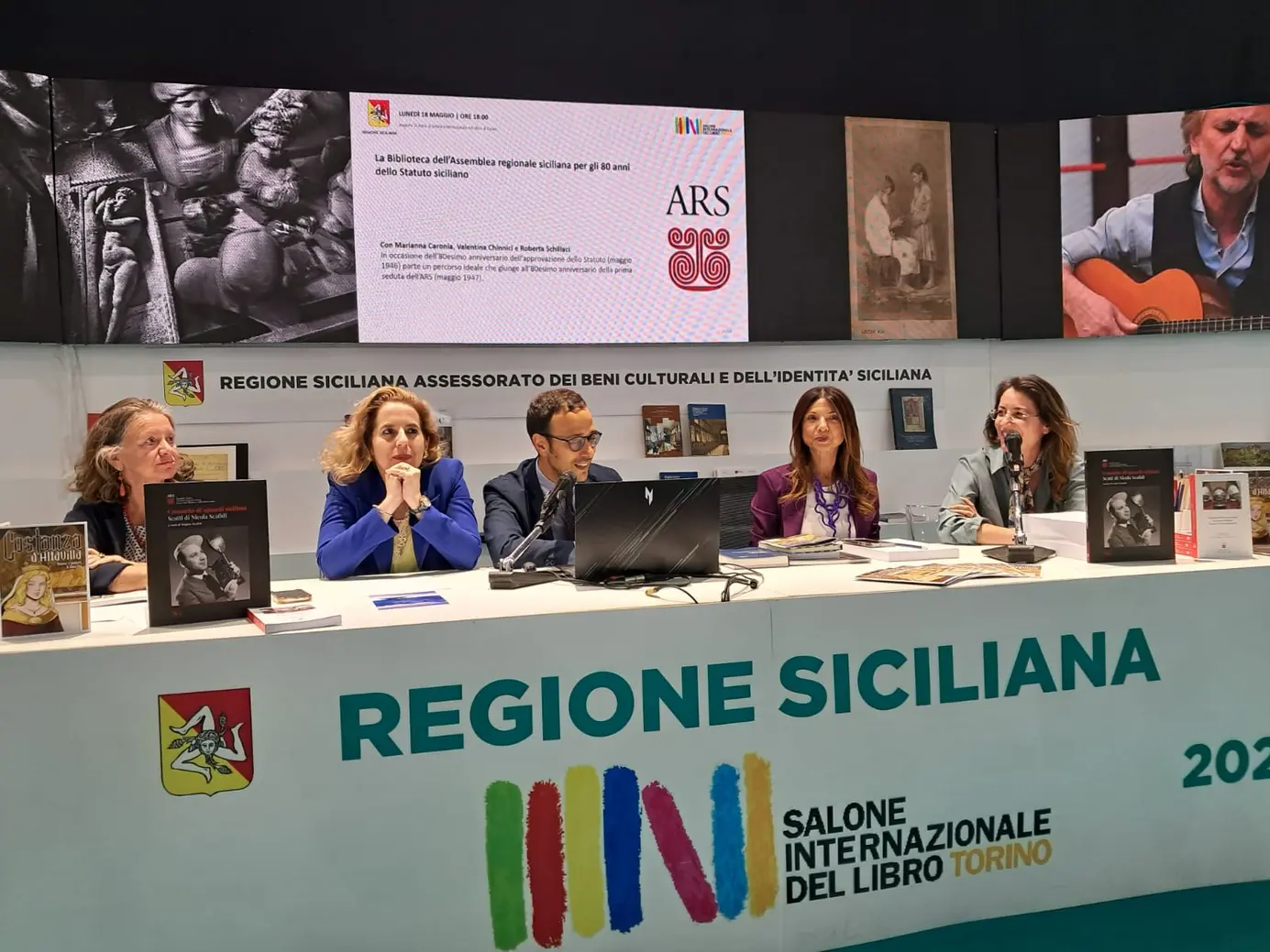 Salone del Libro Torino: la Biblioteca Ars celebra 80 anni di Statuto siciliano