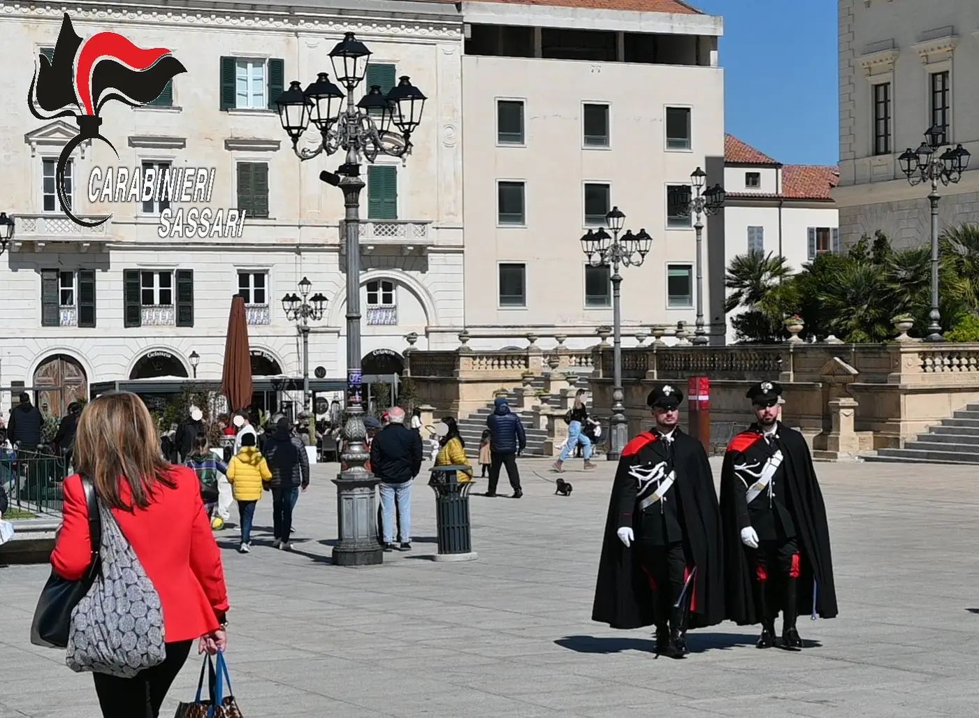 Sassari: Carabinieri in divisa storica per celebrare l'Arma
