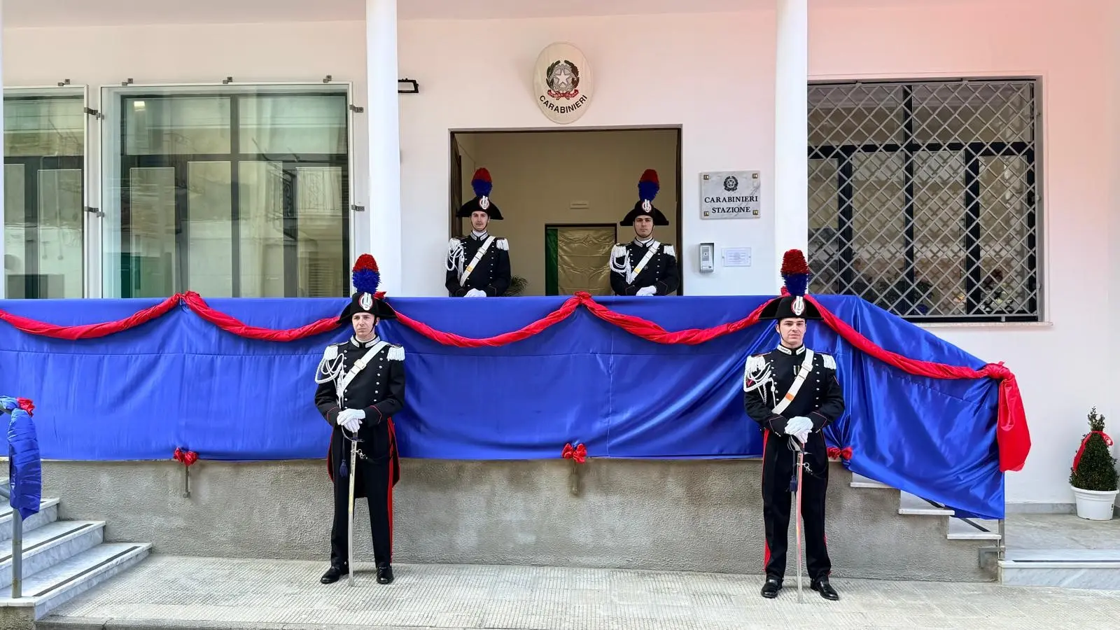 Scilla: inaugurata la nuova stazione dei Carabinieri