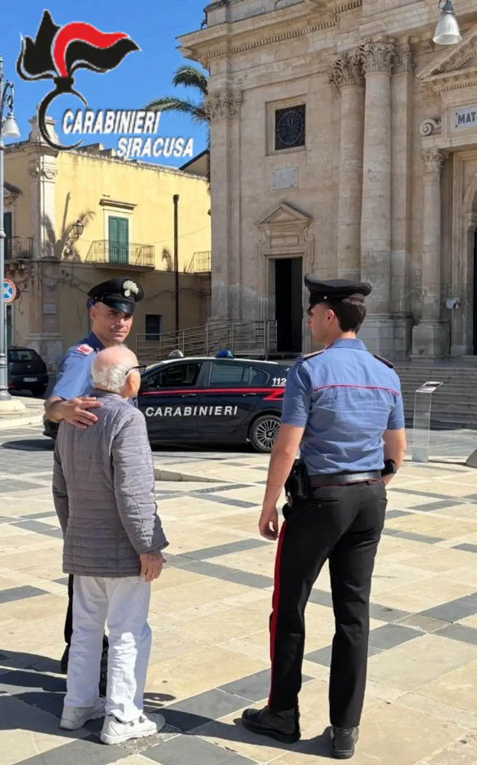 Siracusa: Carabinieri in piazza per sicurezza anziani