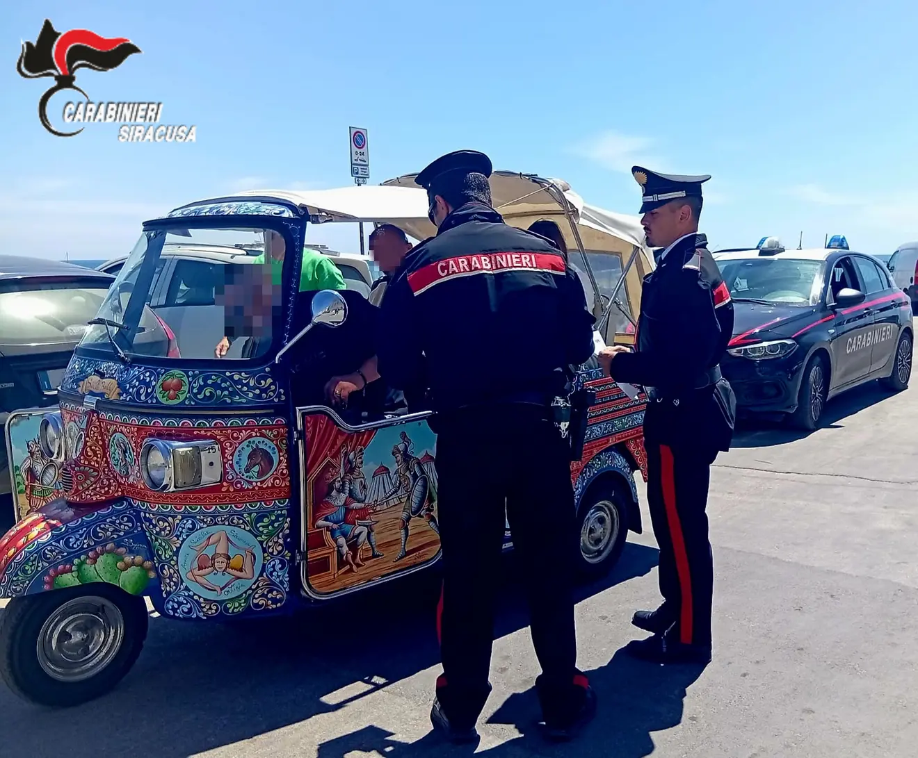 Siracusa: controlli dei Carabinieri su veicoli e persone