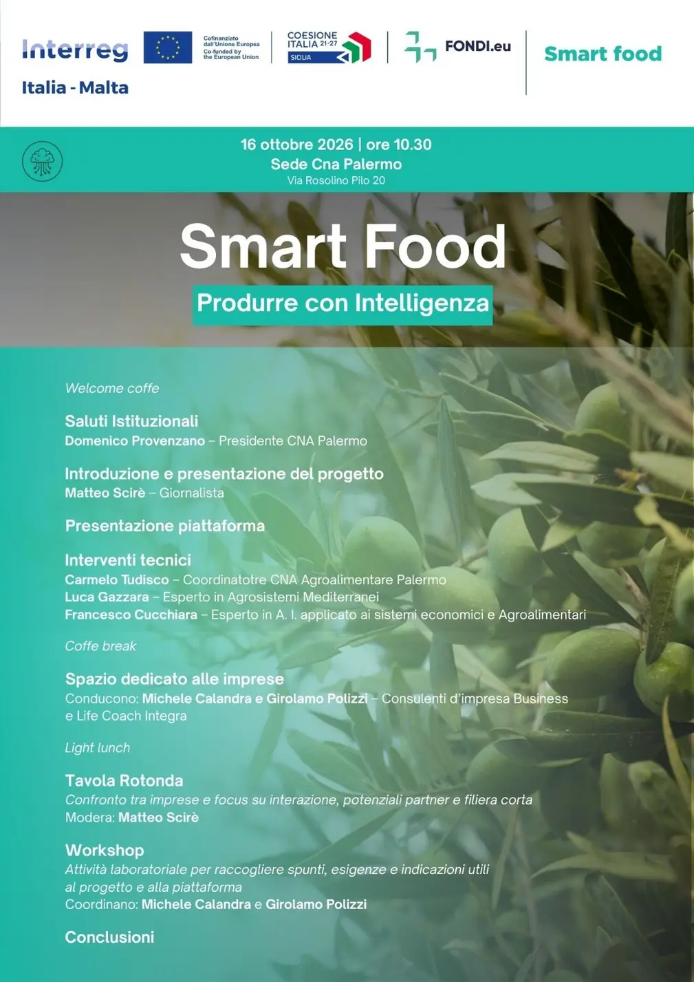 Smart Food: l'IA rivoluziona l'agroalimentare a Palermo