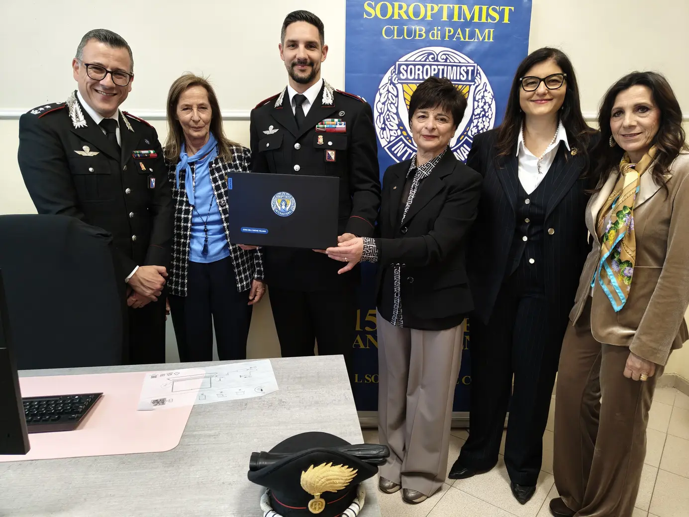 Soroptimist dona PC ai Carabinieri di Palmi