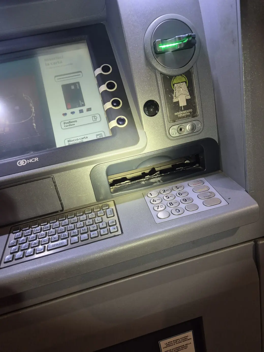 Tentativi bancomat sventati nella notte in provincia