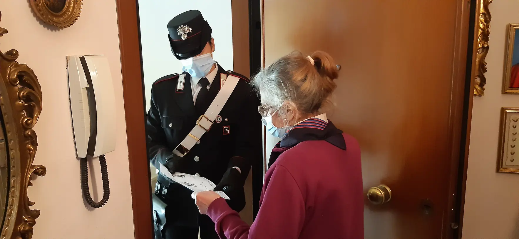 Truffa del falso carabiniere: due denunce a Casina