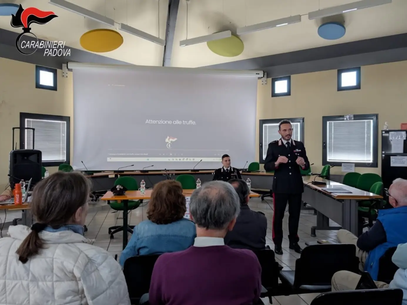 Vigodarzere: i Carabinieri incontrano i cittadini contro le truffe