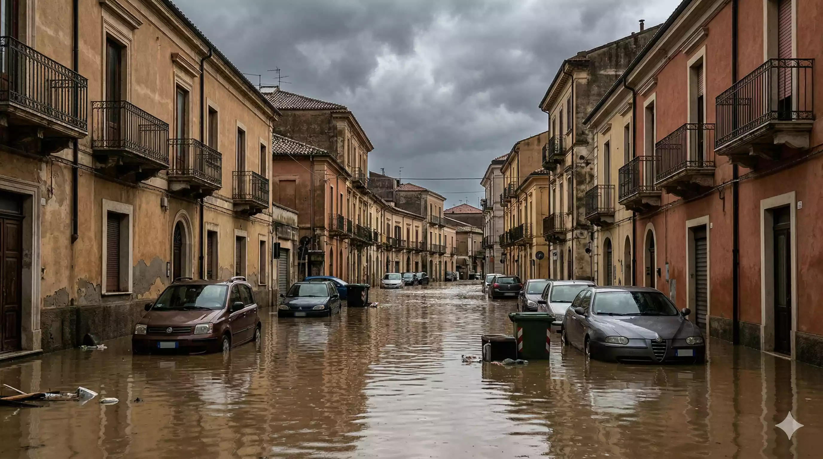 Chieti: maltempo, fiumi esondati e strade chiuse