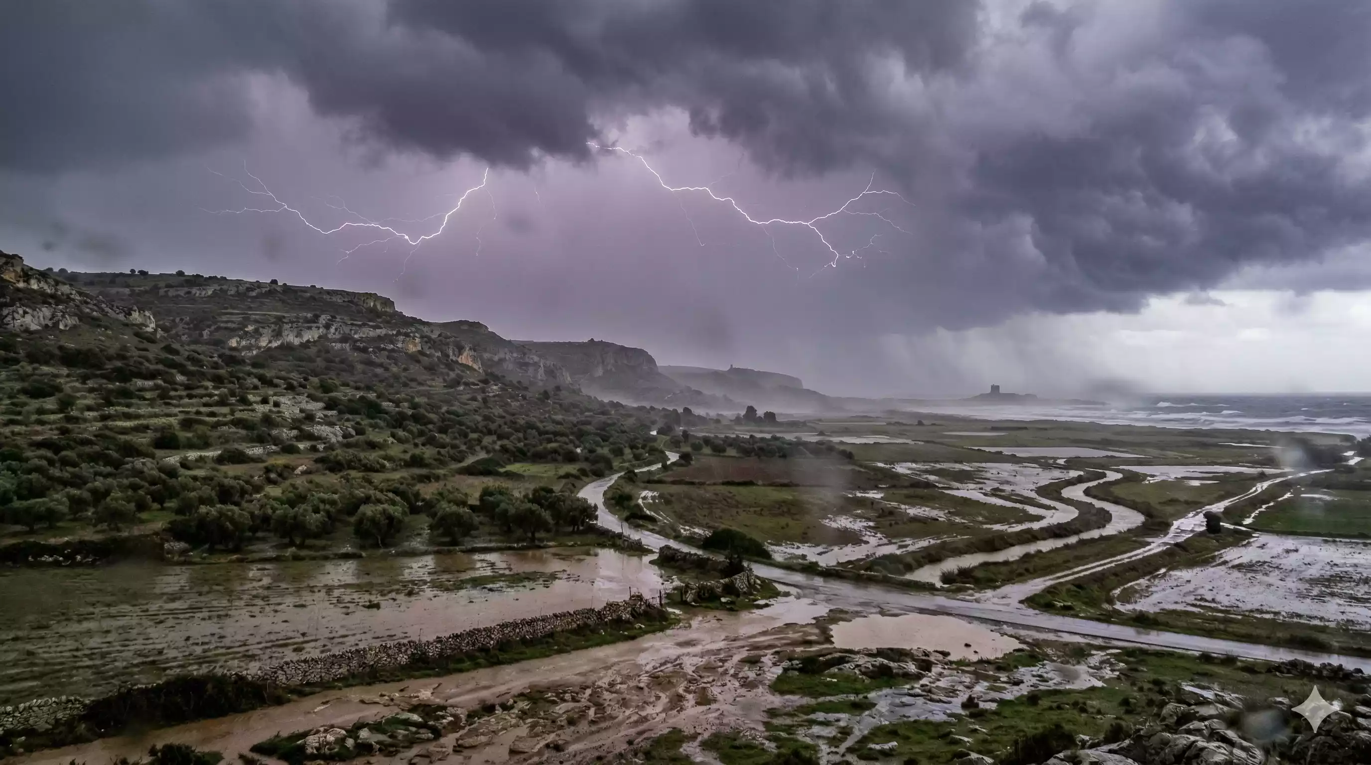Abruzzo: statale 16 allagata, chiusure a Vasto e Ortona