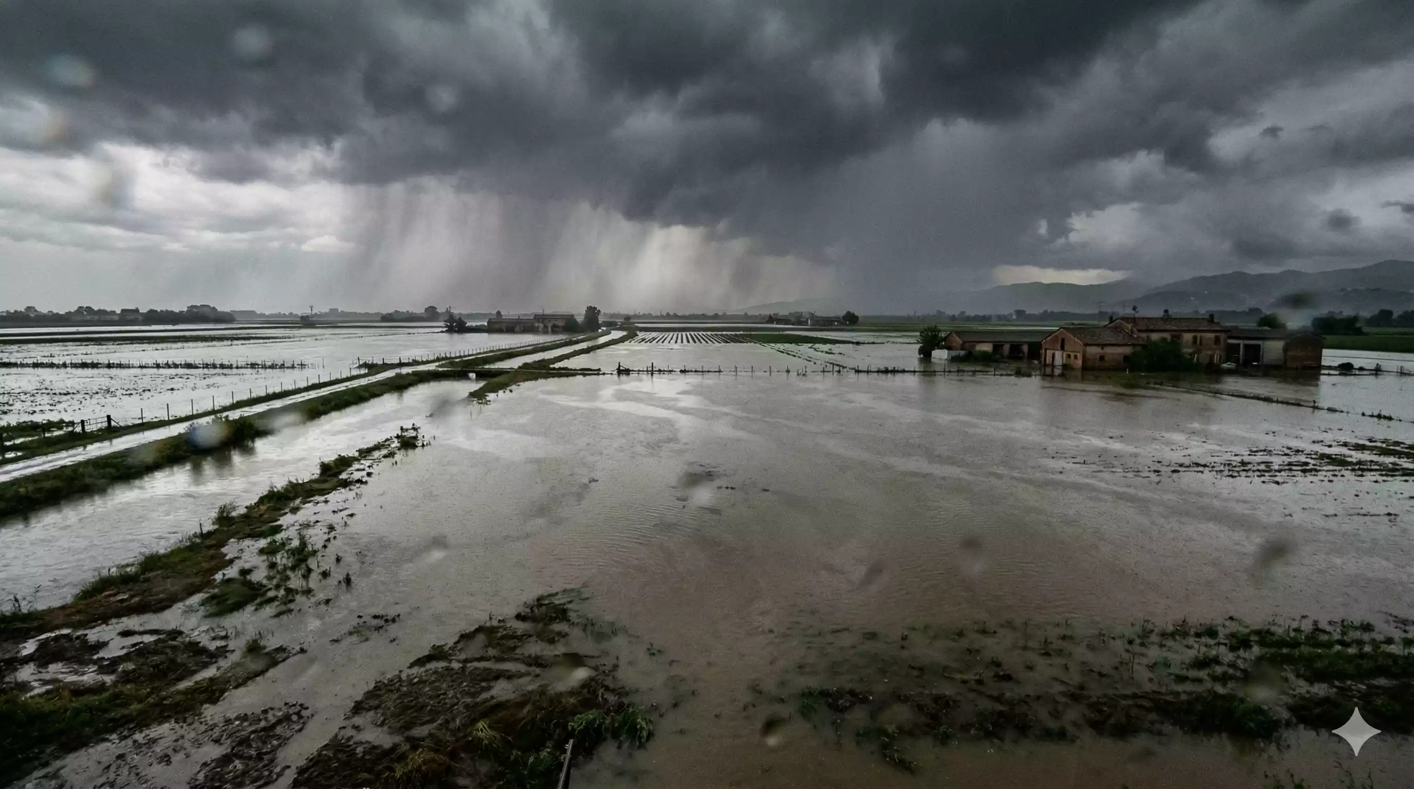 Tursi: maltempo devasta agricoltura tra alluvioni e grandine