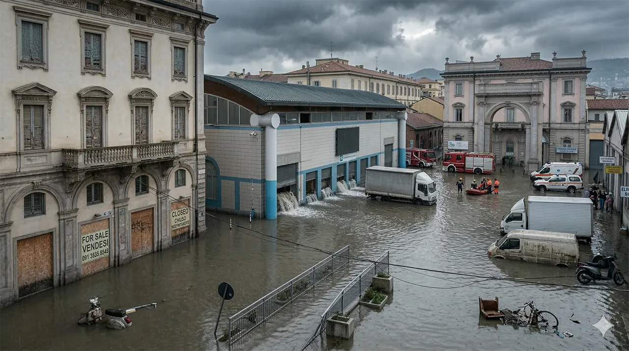Crosia: Maltempo, famiglie ancora sfollate dopo allagamenti
