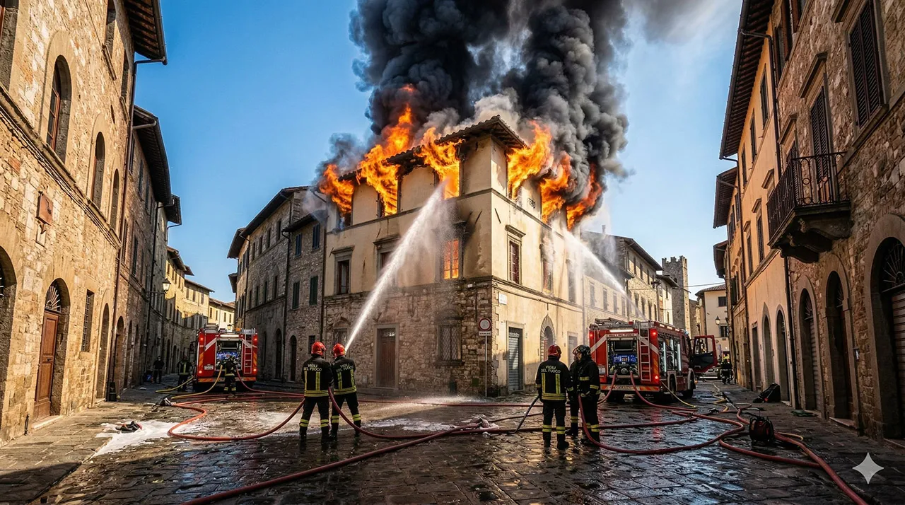Bagnacavallo: incendio doloso al calzaturificio, chiesti arresti