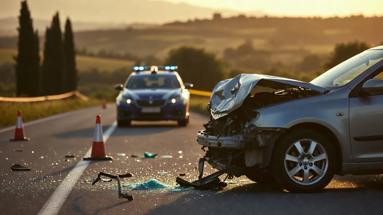 Germaneto: incidente sulla SP 48, feriti nello scontro