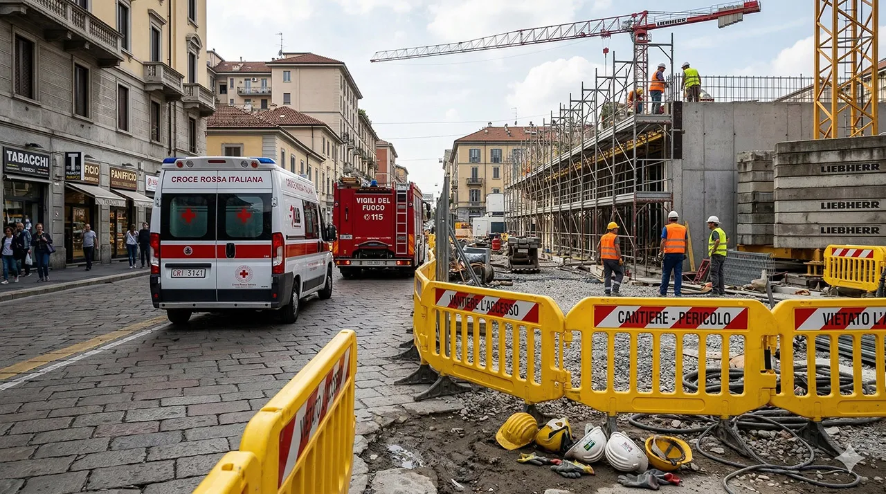 Pognano: operaio 46enne schiacciato da macchinario