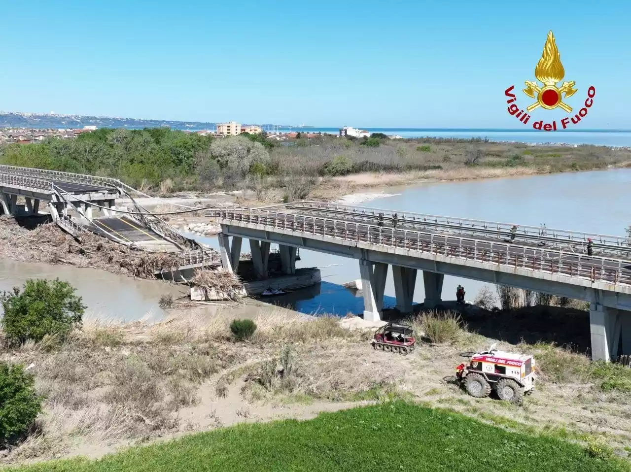 Frana a Petacciato: isolamento e disagi per la viabilità