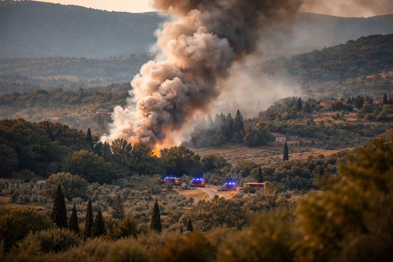 Niardo: nuovo incendio in Valle Camonica