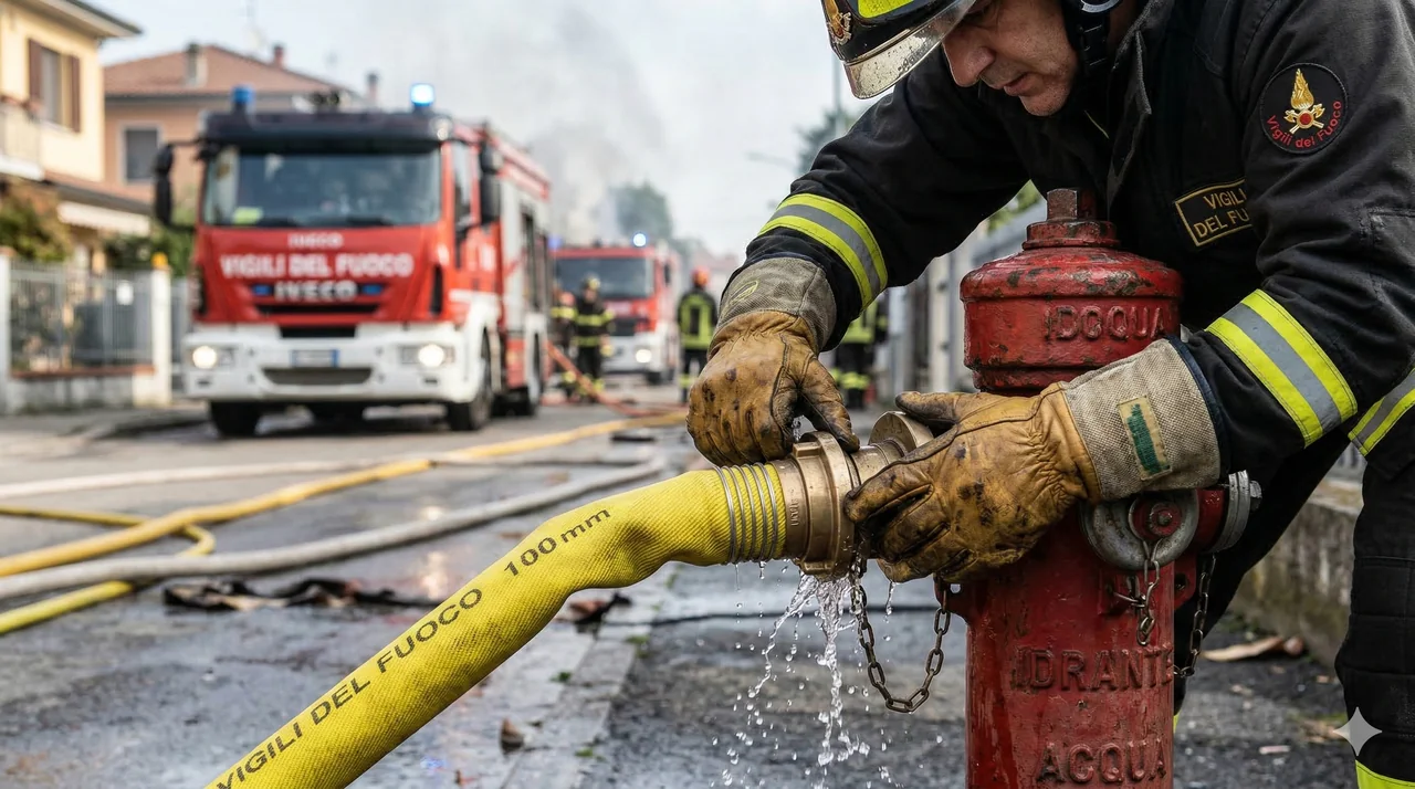 Albero cade su strada: automobilista sfiora la tragedia