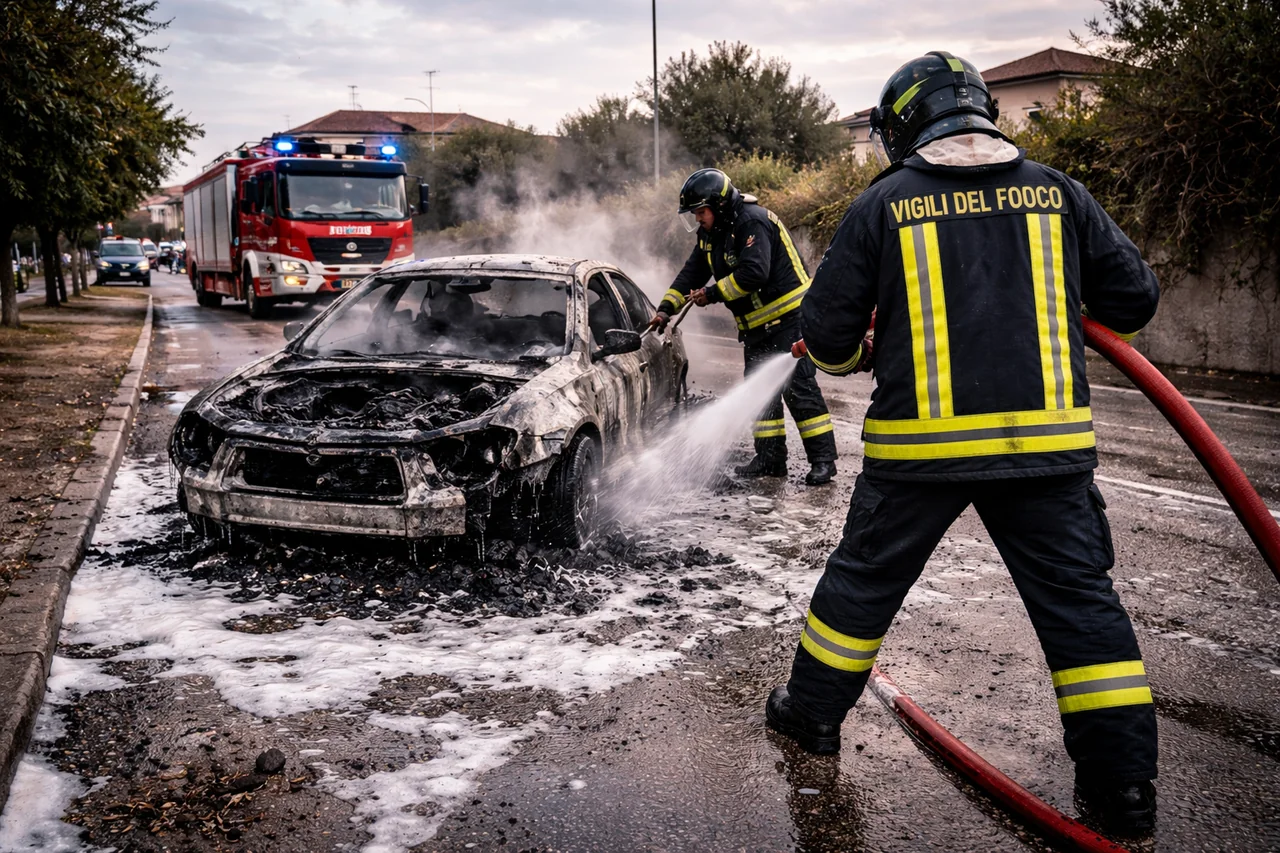 Gualdo Tadino: incendio distrugge legnaia a Cerqueto