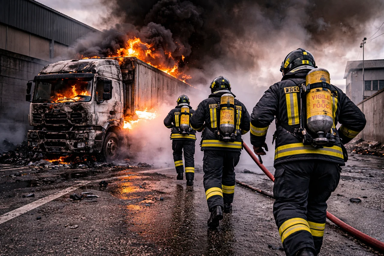 Milano: vento forte causa danni, vigili del fuoco al lavoro